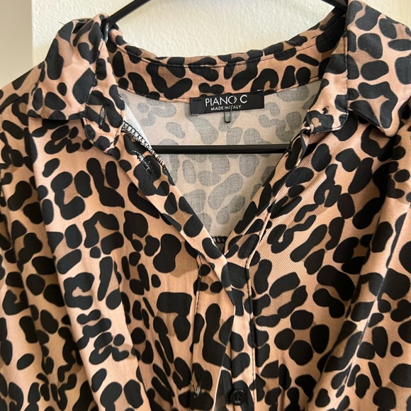 Beautiful and chic medi dress new no tag pit to pit 19 and 15 from waist - Picture 9 of 14